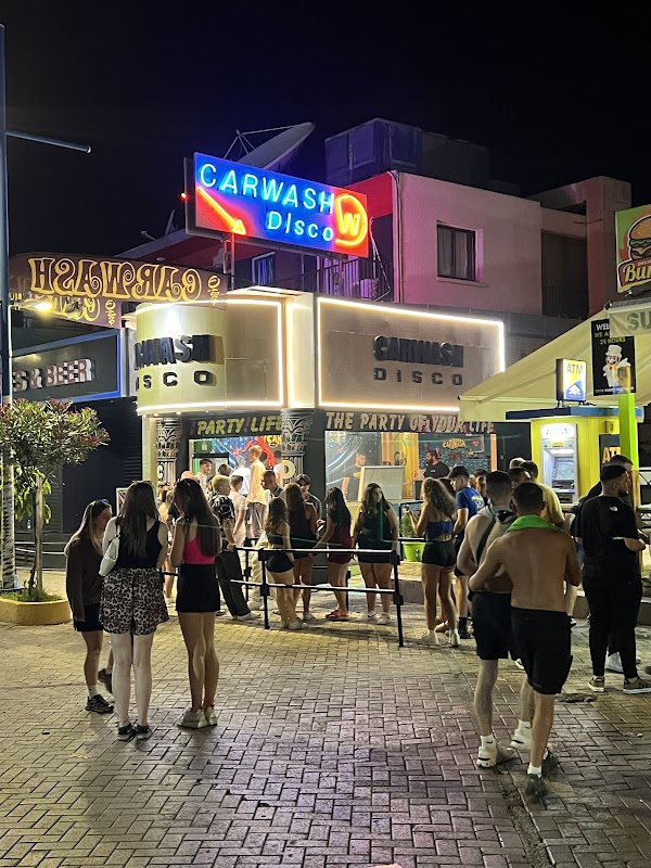 Carwash Disco — Disco bar Nightlife in Ayia Napa, Cyprus