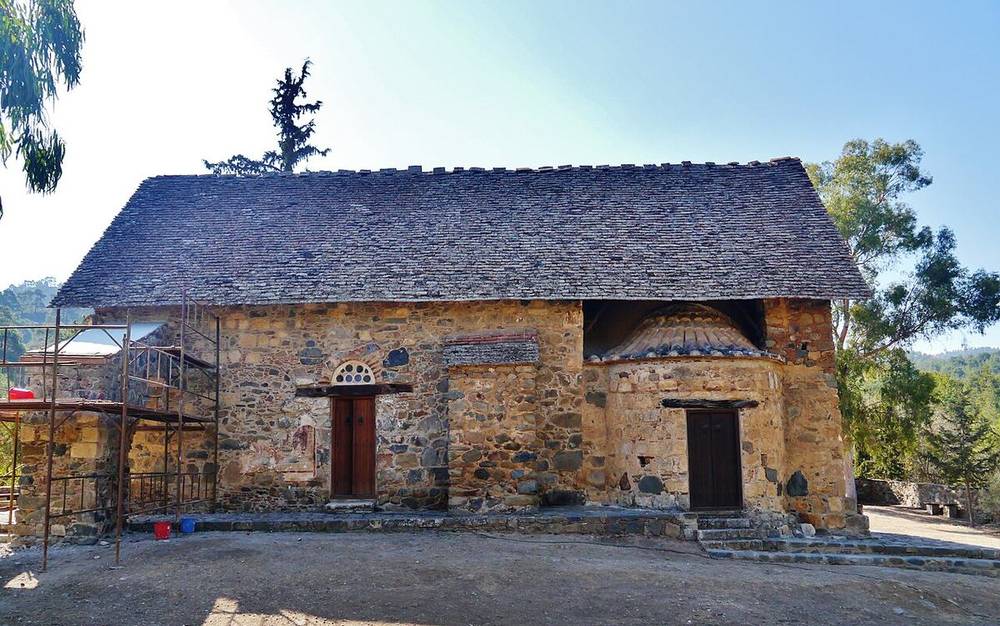 Panagia Asinou, the painted church of Nikitari