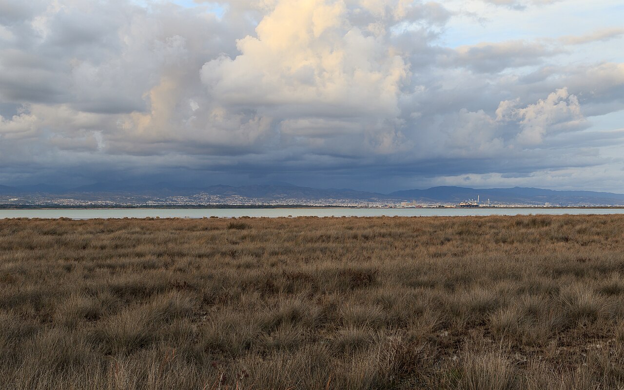 Akrotiri Salt Lake, Akrotiri peninsula, Cyprus