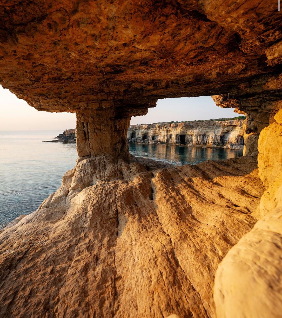 Ayia Napa Sea Caves, Cape Greco road, Cyprus