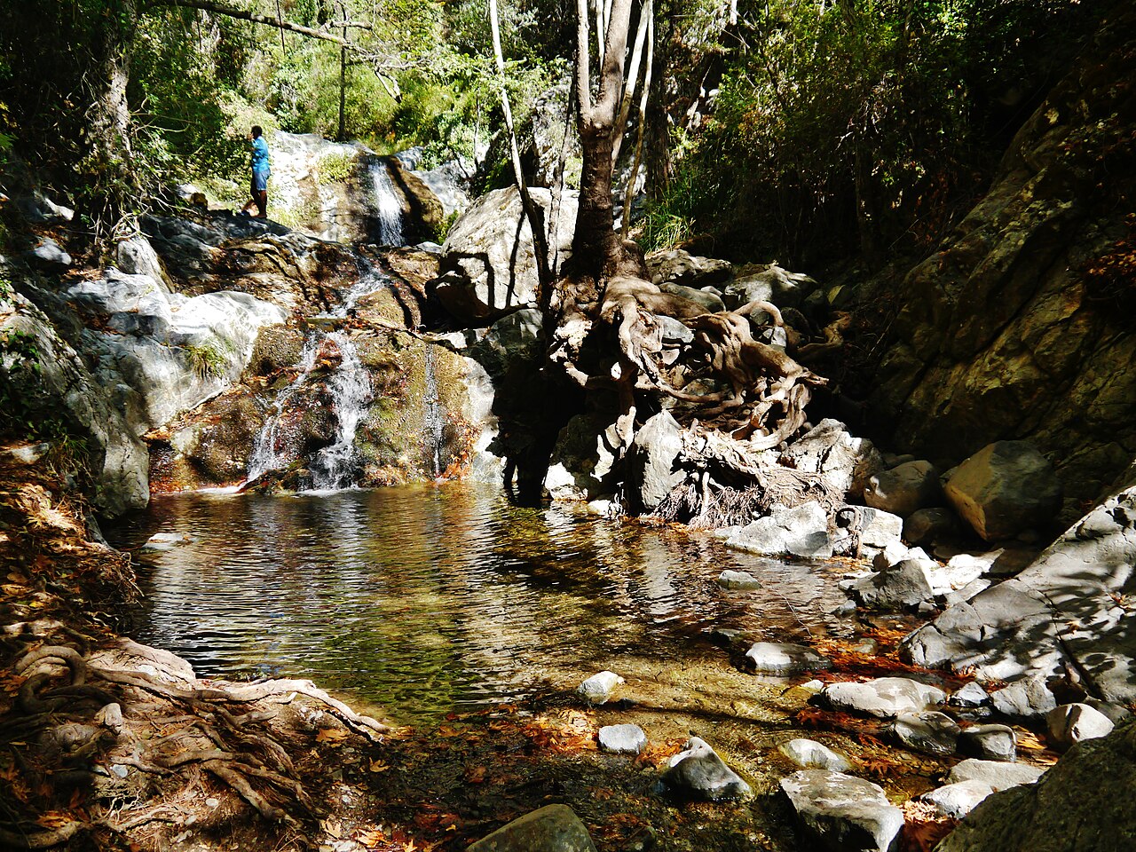 Chantara Waterfall, Foini · Platres, Cyprus