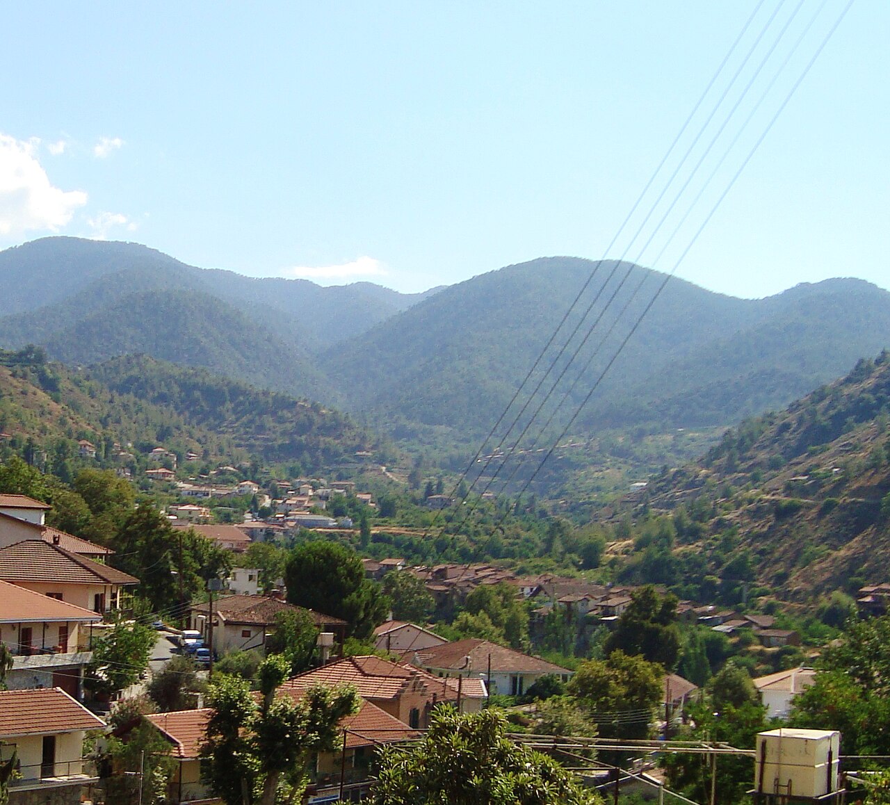 Kakopetria Old Village, Solea valley, Cyprus