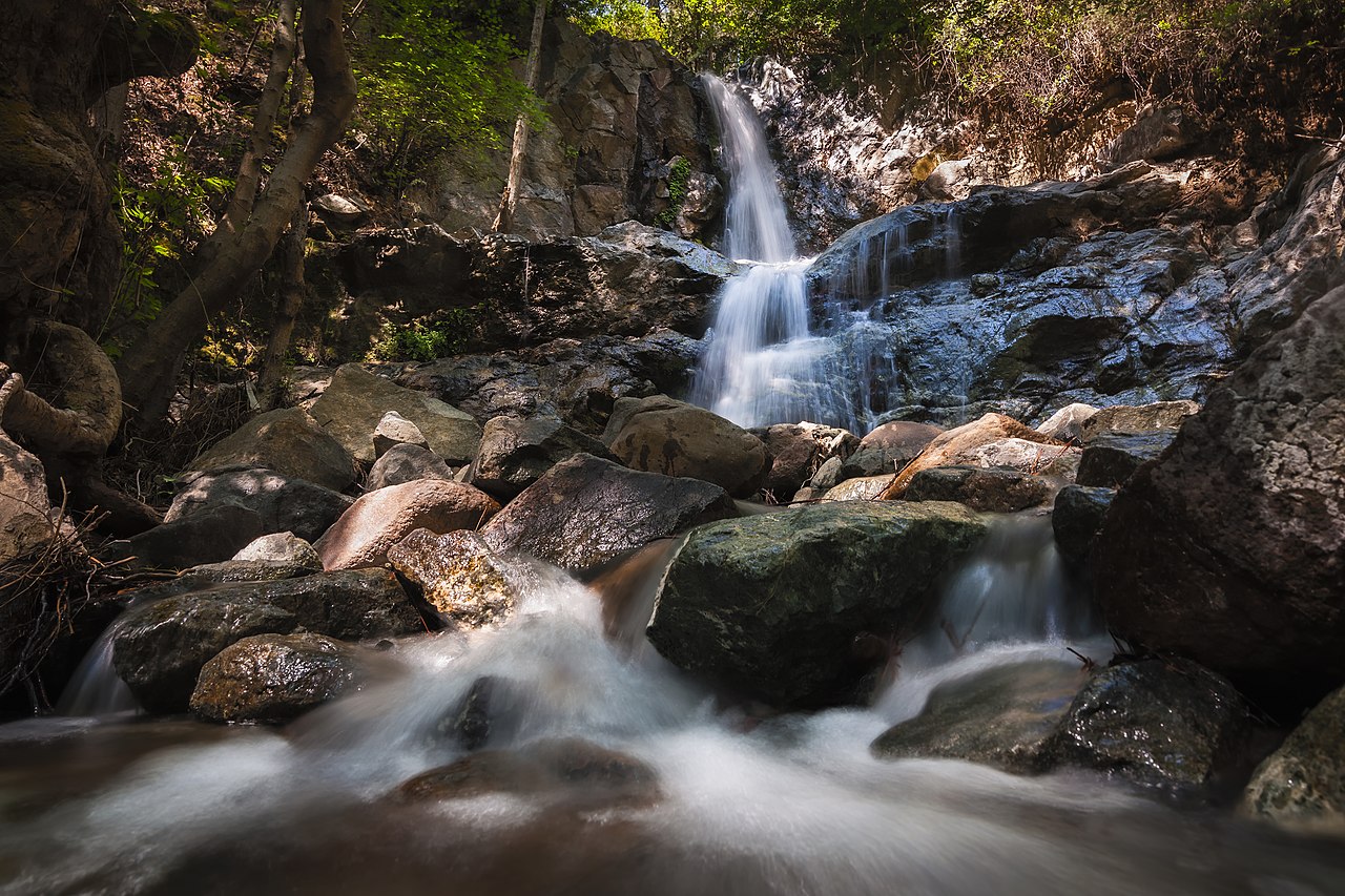 Mesa Potamos Waterfall, Platres · Saittas, Cyprus